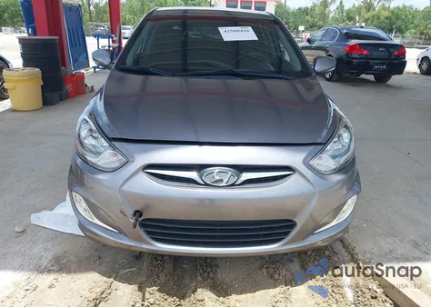 2013 Hyundai Accent Se from USA, damaged, VIN KMHCU5AE8DU137383